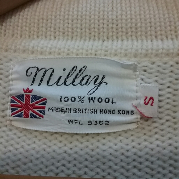 Millay Open Front 100% Wool Sweater Sz… - Picture 5 of 6